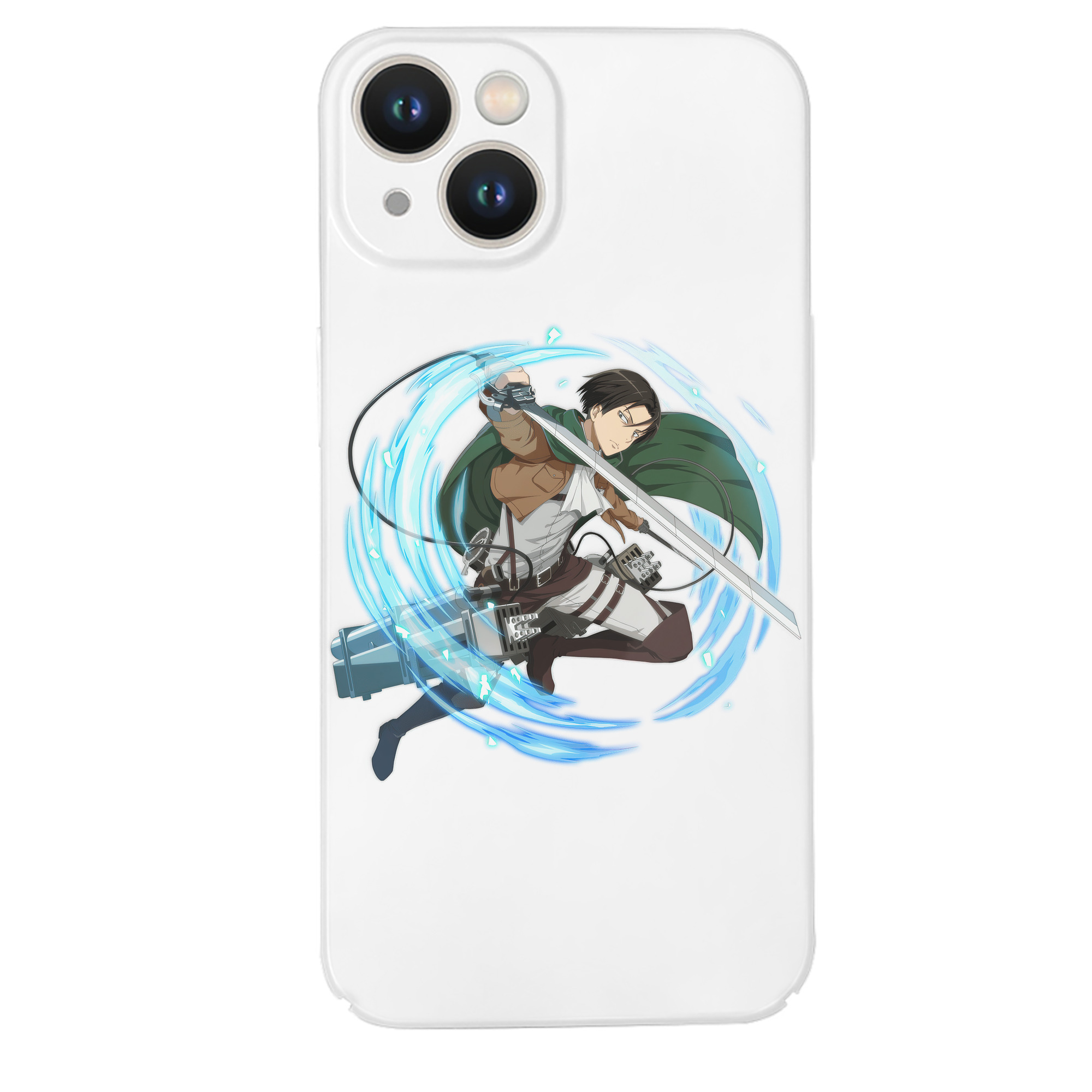 （画像用） 進撃の巨人 リヴァイ·アッカーマン Attack on Titan Levi Ackerman 【iPhone 14シリーズ対応】ハードケース